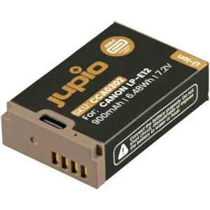 JUPIO_CANON_LP_E12_ULTRA_C_ACCU_MET_USB_C_INPUT